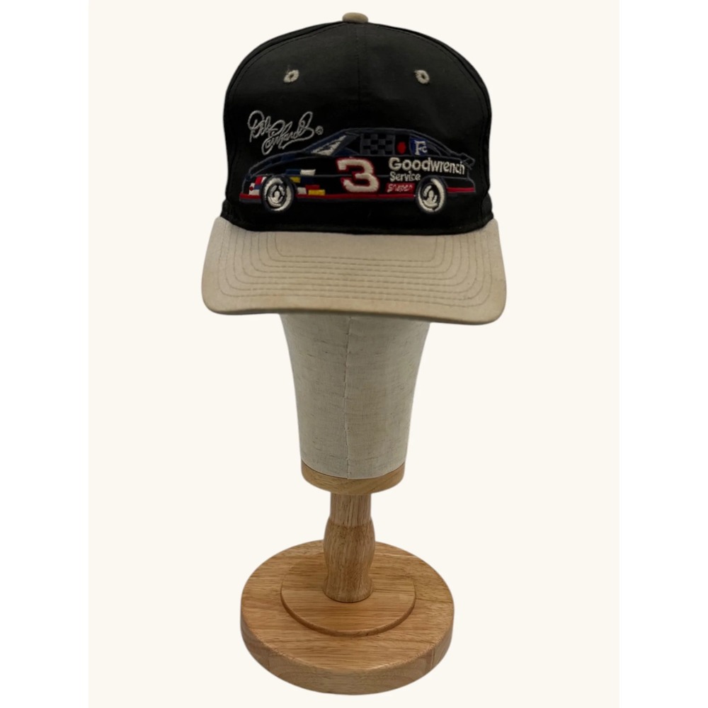 Vintage Dale Earnhardt NASCAR Hat Competitors View #3 Goodwrench Snapback Cap